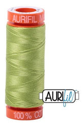 Aurifil Mako 50wt Cotton 200 m 220 yd. spool - 1231 Spring Green
